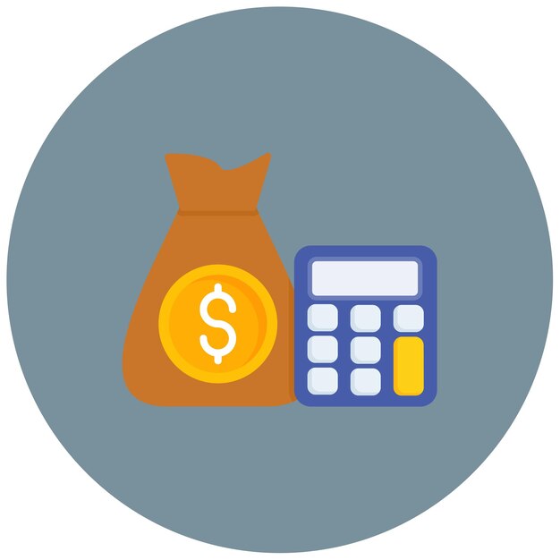 Begroting icoon vector afbeelding Kan worden gebruikt voor Sales