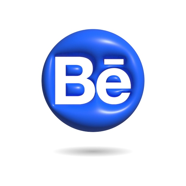 Behance 3D Circle icon