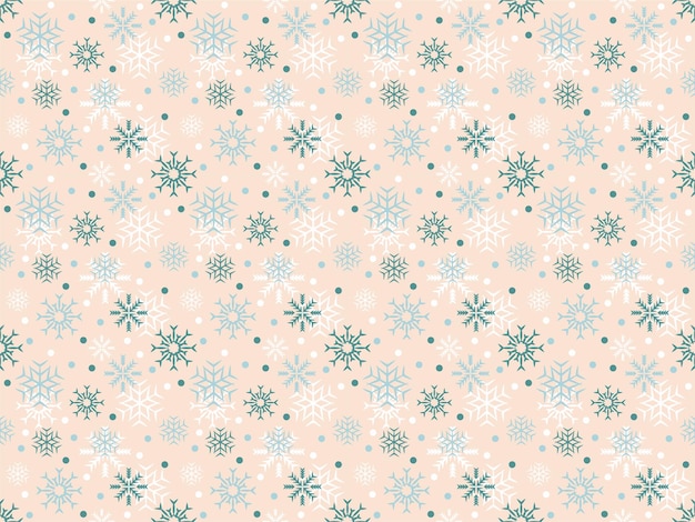 behang naadloos winter cartoon vrolijk kerstfeest nieuwjaar patroon sneeuwvlok achtergrond abstracte kunst