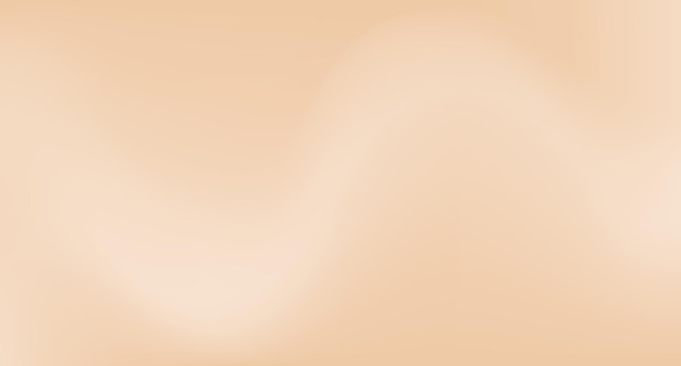 Beige achtergrond met zachte golven neutrale naakte kleur gradiënt abstracte wazige achtergrond