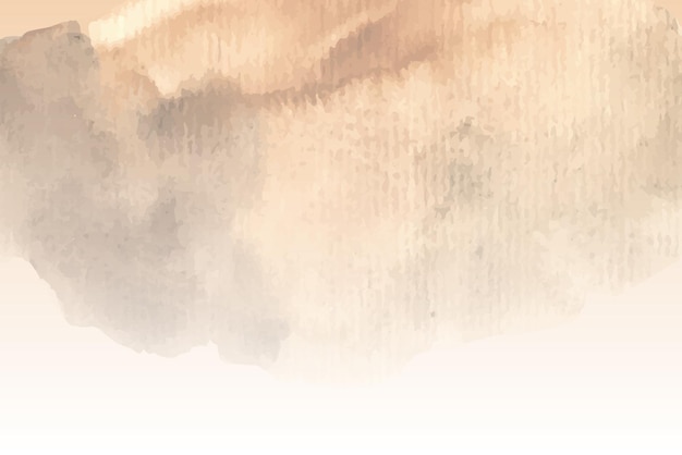 Beige sand watercolor gradient background