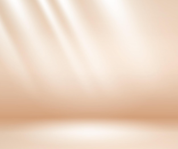 Вектор Бежевый студийный фон нейтральный фон с мягкими лучами теплый мягкий свет студийное освещение софтбокс для фотостудии нейтральное освещение