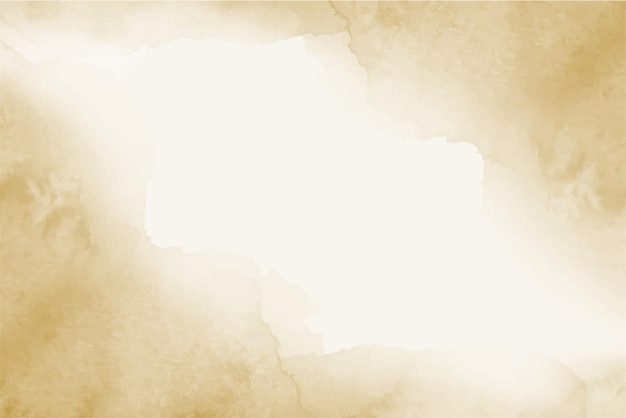 Vector beige watercolor background