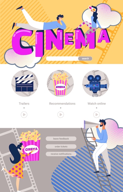 Bekijk film online ontwerp van mobiele applicaties