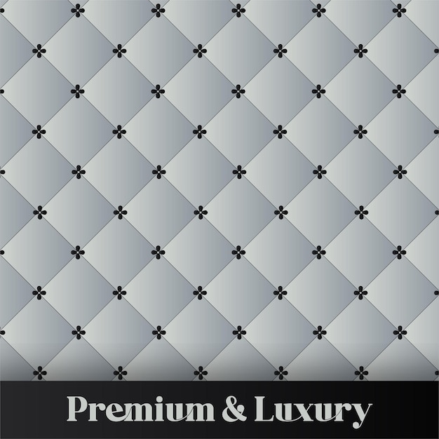 Bekleding premium luxe diamantpatroon