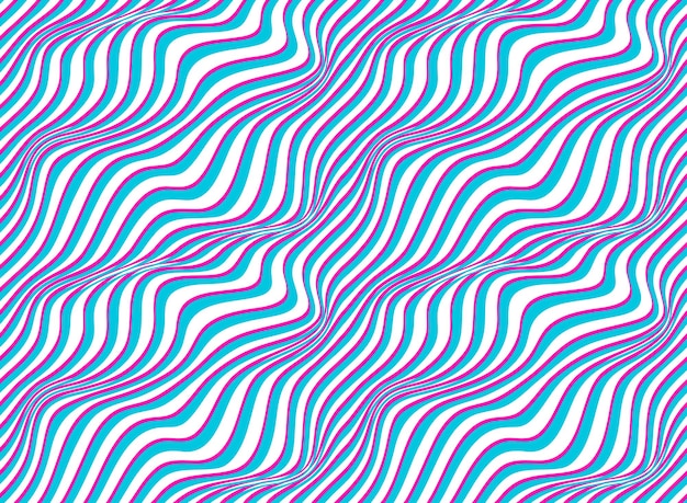 Bekleed naadloos minimalistisch patroon met optische illusie, op-art vector minimale lijnen achtergrond, gestreepte tegel minimale wallpaper of website achtergrond.