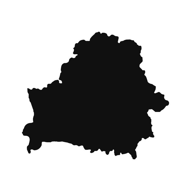 Vector belarus map icon