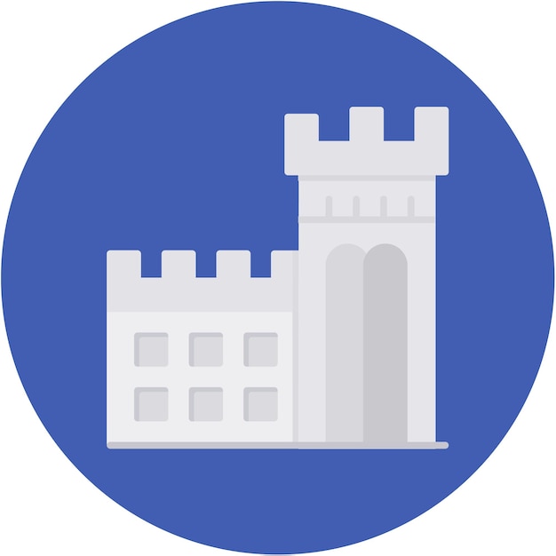 Belem Tower Vector Illustration Style