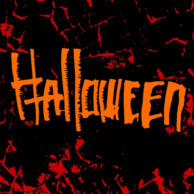 Belettering met Halloween-thema