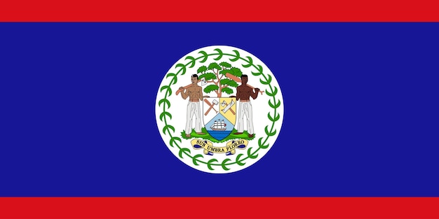 Belize national flag