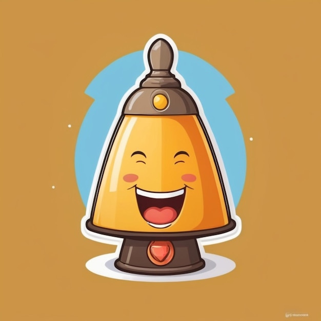 Bell cartoon vector achtergrond