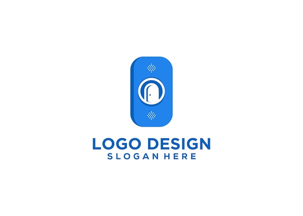 Vector bell logo company name logo illustration