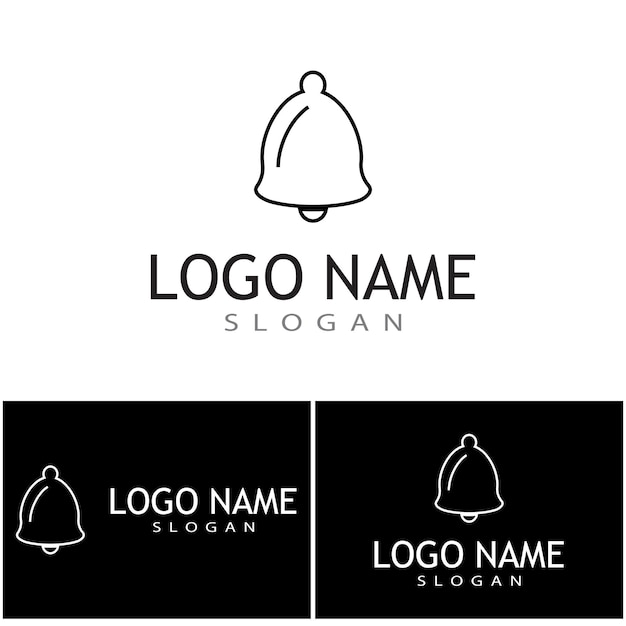 Bell logo template vector symbool illustratie ontwerp