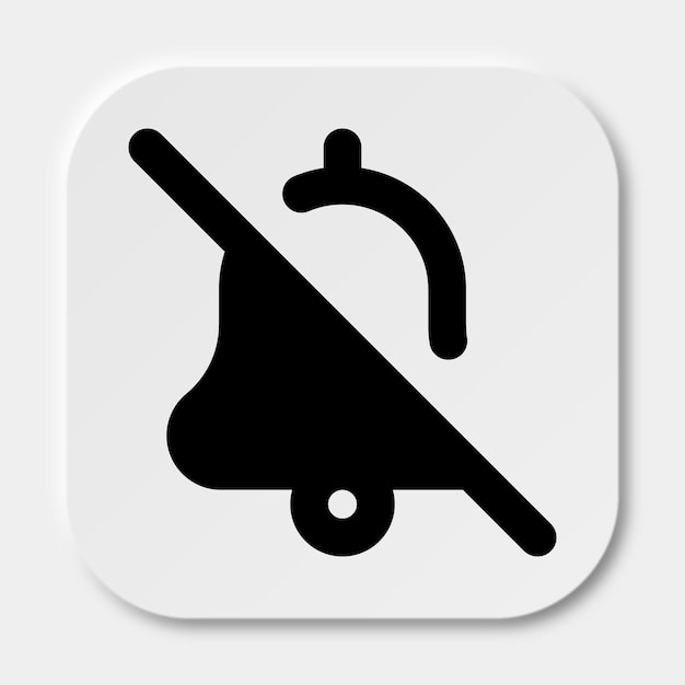 bell off icon