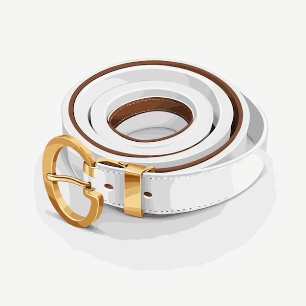 Belt vector on a white background