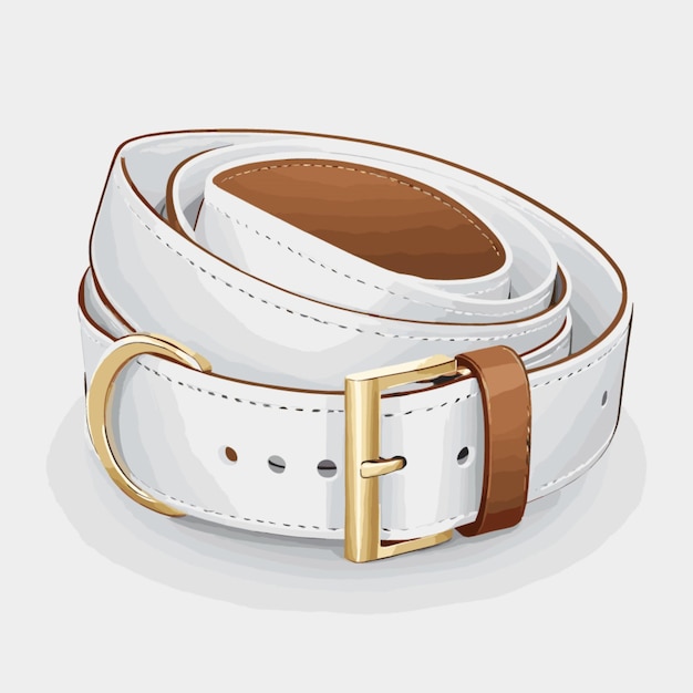 Belt vector on a white background