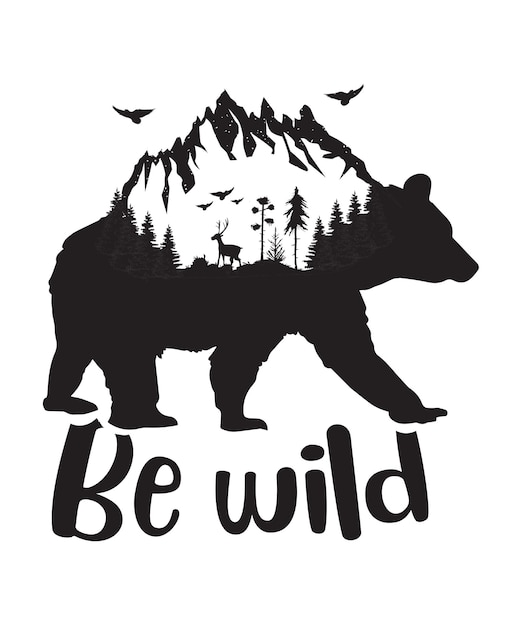 Ben wild t-shirtontwerp