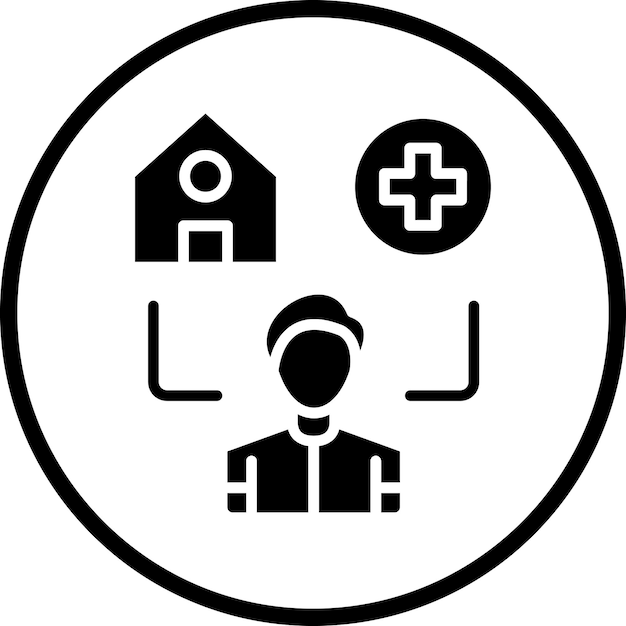 Vector benefits icon style