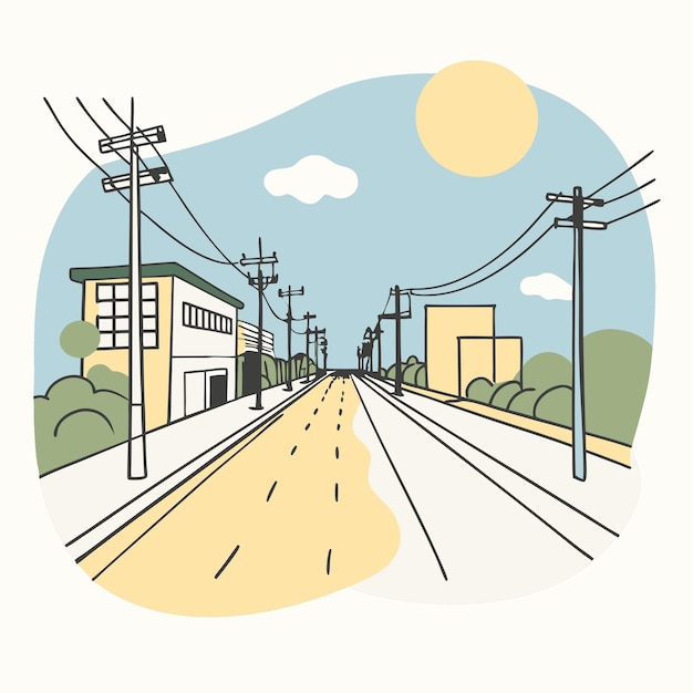 Beroemde en verbazingwekkende vector illustratie ontwerp