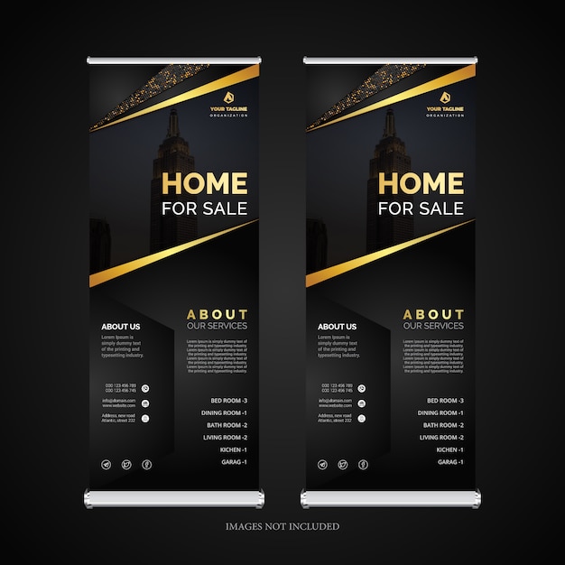 Beroep roll-up banner