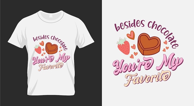 Besides Chocolate Valentines Day SVG