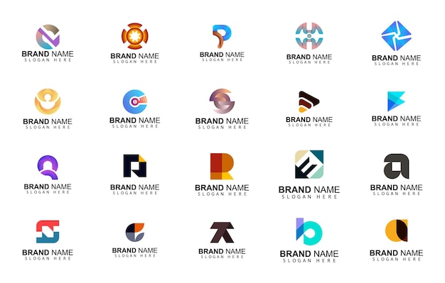 Best 20 Different Abstract Logo Template