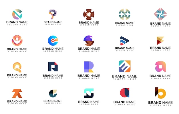 Best 20 Different Abstract Logo Template