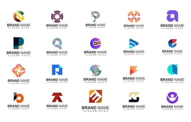 Best 20 Different Abstract Logo Template