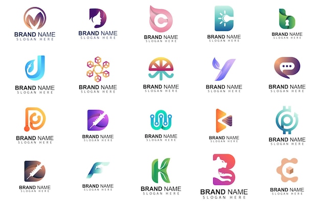 Best 20 Different Abstract Logo Template