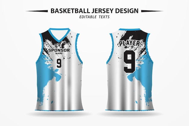 Vector best basketball jersey design for sublimation printing