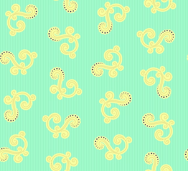 Best beautiful fabric vector art design wallpaper seamless pattern vector illustration pattern.