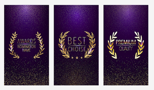 Vector best choise banner set