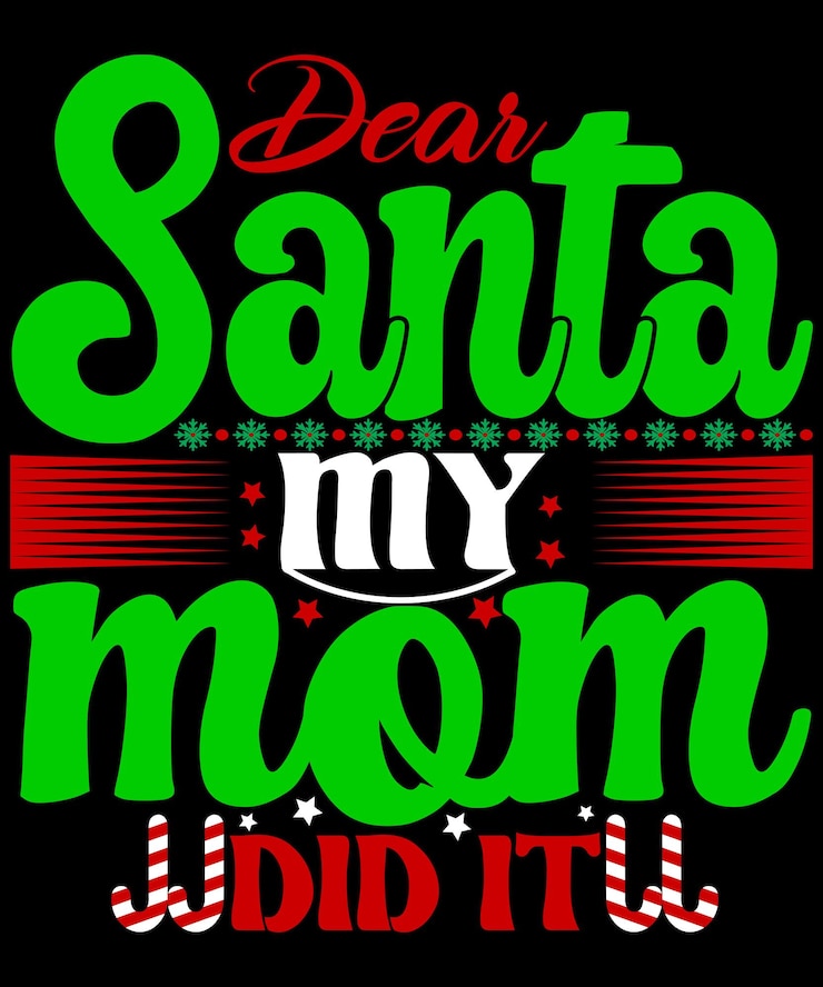 वेक्टर the best christmas quotes t-shirt design.