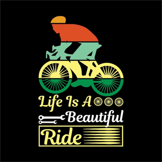 Best cycle t shirt design vecto