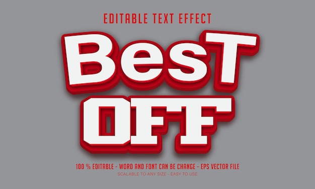 best editable text effect