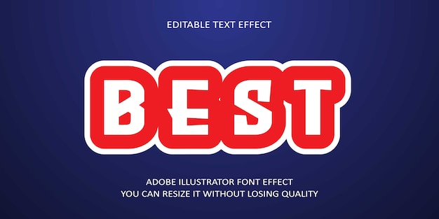 Best Editable text Font Effect