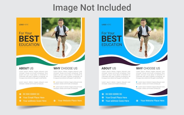 The Best Education Flyer Template