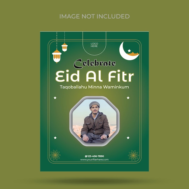 Best eid ul fitr template design