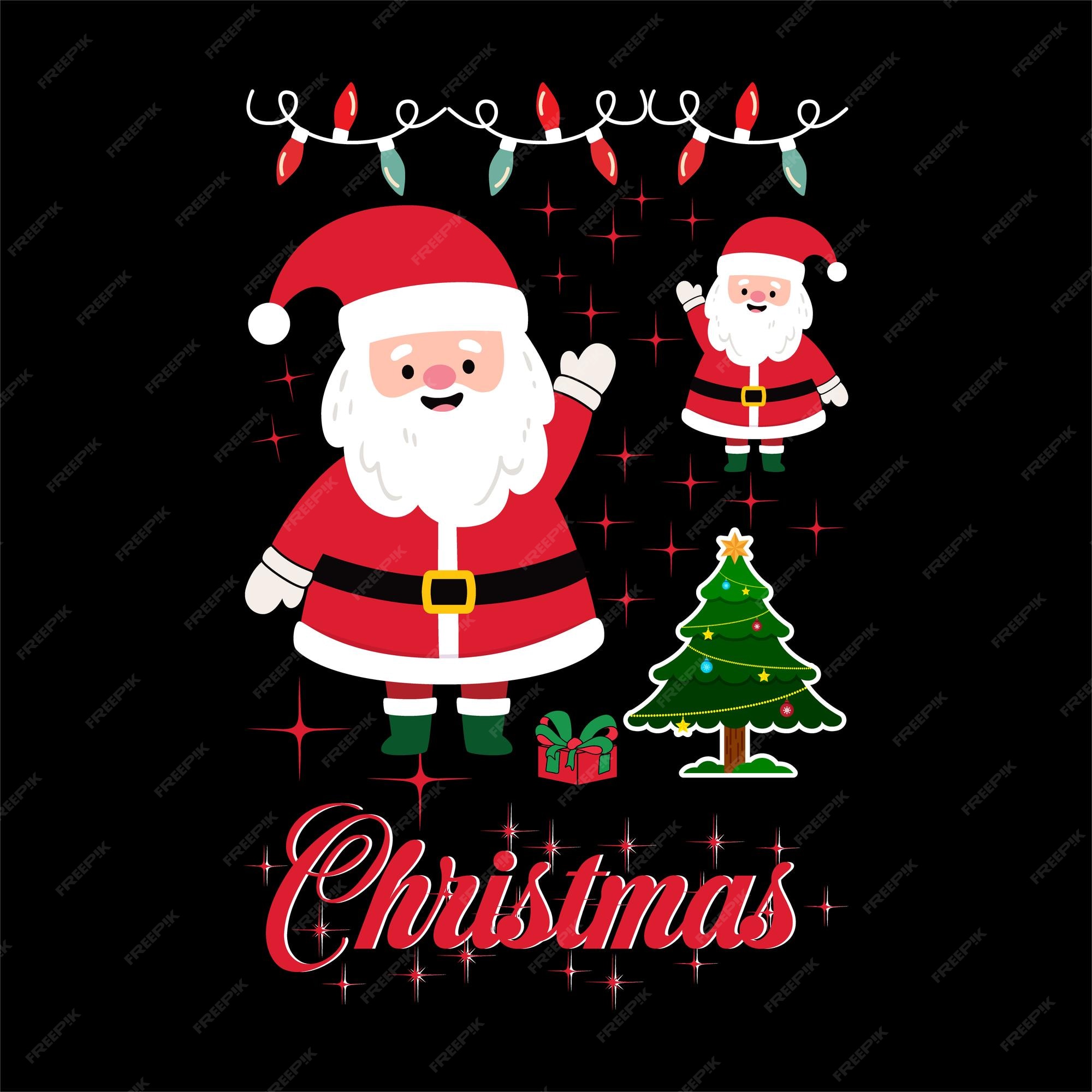 Premium Vector  Best happy christmas t shirt design vector