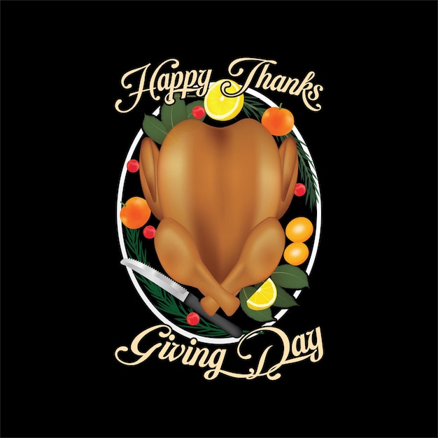 best happy thanks giving t shirt design vector