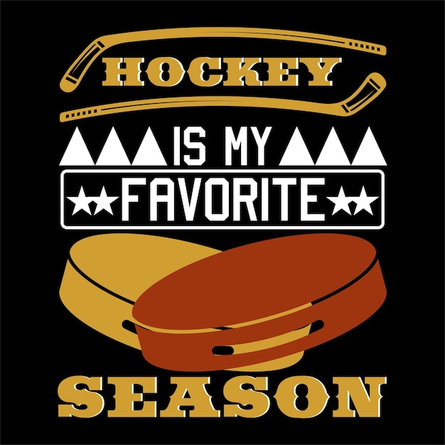 best hockey t shirt design vector