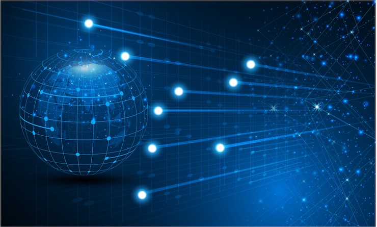 वेक्टर best internet concept 