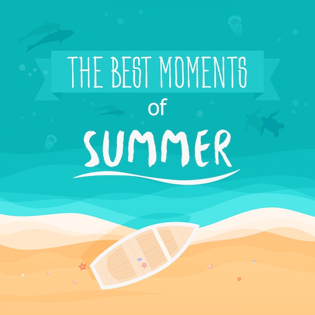 The best moments of summer poster