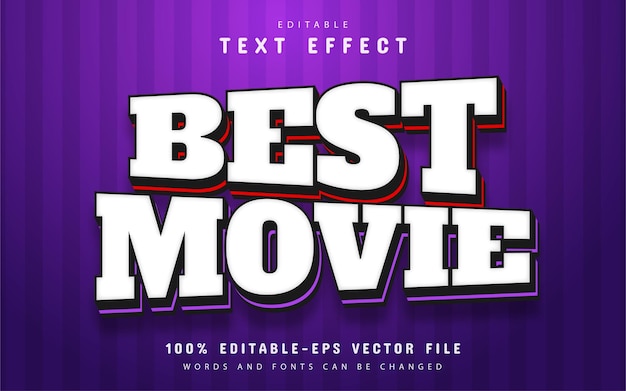 Best movie text effect