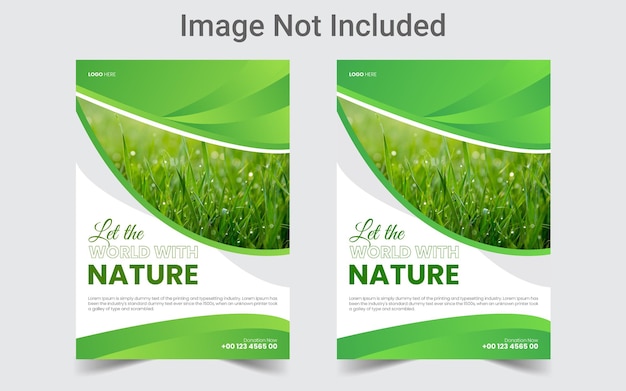 The Best Nature Flyer Template Design