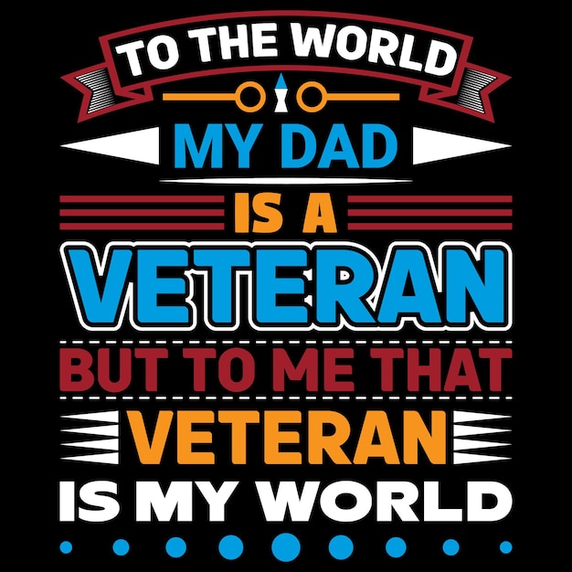 The best new Veteran t-shirt vector design