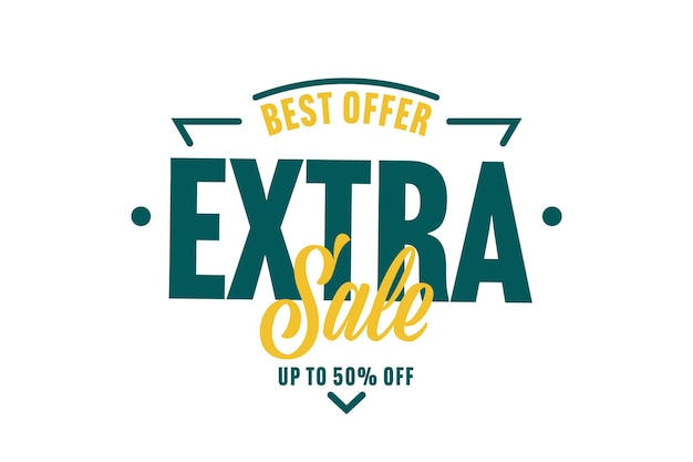 Best offer extra sale up to  percent off sticker