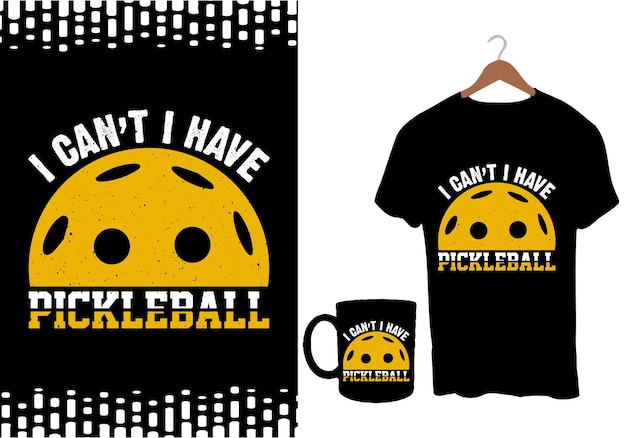 Best pickleball t-shirt design paddle vector t-shirt graphic design template artwork