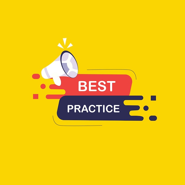 best practice button vectorssign label speech bubble best practice