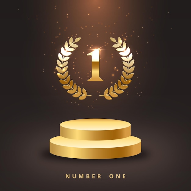 황금 잎 장식에서 최고의 프리미엄 1위